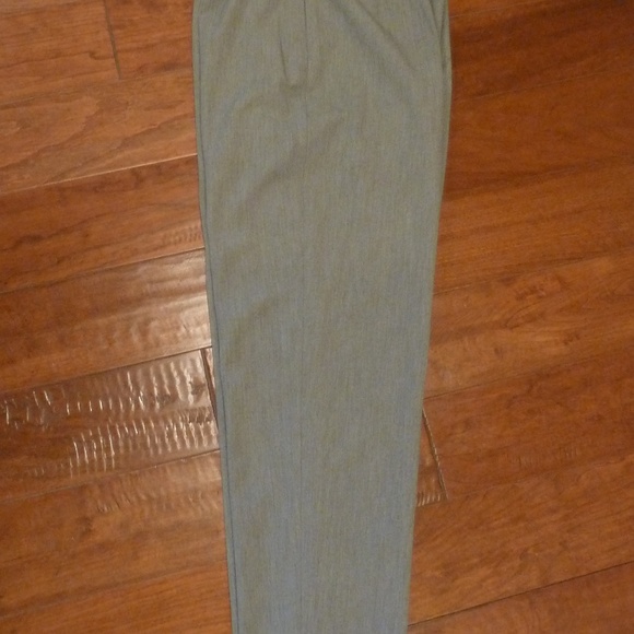 Talbots Heritage Bi-stretch Tapered Pants Gray 12 - Picture 6 of 6
